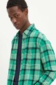 Бавовняна сорочка Tommy Jeans DM0DM19532 зелений