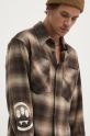 Barrow camicia marrone F4BWUASI071