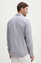 Košulja s dodatkom lana Pepe Jeans MOSEY mornarsko plava PM308568