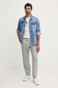 Odzież Pepe Jeans koszula jeansowa RELAXED OVERSHIRT PM308585MP7 niebieski