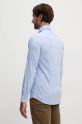 United Colors of Benetton camicia blu 5X3LUQ049