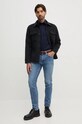 Одежда Рубашка United Colors of Benetton 5X3LUQ049 тёмно-синий