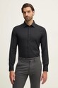 United Colors of Benetton koszula z elastanem czarny 5X3LUQ049