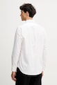 Одяг Бавовняна сорочка United Colors of Benetton 5FGBUQ04C білий