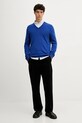 United Colors of Benetton koszula bawełniana 5FGBUQ04C biały AW25