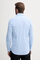 Одежда Рубашка United Colors of Benetton 5JUEUQ04D голубой