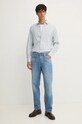 Одяг Бавовняна сорочка United Colors of Benetton 53ZDUQ04A білий