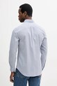 Îmbrăcăminte United Colors of Benetton camasa din bumbac 52MCUQ04B albastru