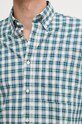 United Colors of Benetton camasa din bumbac 52MCUQ04B verde