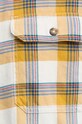 Хлопковая рубашка United Colors of Benetton 5H0EUQ04J жёлтый AW24