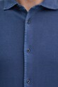 Bavlnená košeľa United Colors of Benetton 5WMYUQ052 tmavomodrá