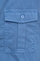 United Colors of Benetton camasa din bumbac albastru 5KGPUQ04S