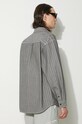 Clothing Carhartt WIP cotton shirt Menard I033577.9102 gray