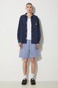 Carhartt WIP denim shirt George Shirt I033750.29L4J navy AW24