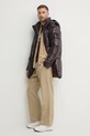 United Colors of Benetton camasa din velur 5HFYUQ04V bej AW24