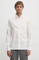 Bavlnená košeľa Armani Exchange biela 6DZC21.ZN2VZ