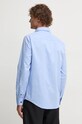Хлопковая рубашка Armani Exchange голубой 6DZC22.ZN5SZ