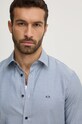 Košile Armani Exchange 6DZC30.ZN5UZ modrá