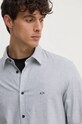 Košeľa Armani Exchange sivá 6DZC30.ZN5UZ