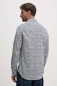 Одежда Хлопковая рубашка Armani Exchange 6DZC45.ZNZRZ тёмно-синий