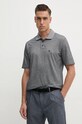 Бавовняне поло Armani Exchange regular сірий 6DZFJP.ZJM5Z