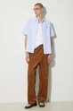 ICECREAM cotton shirt Diner Striped Shirt IC24220 blue AW24
