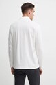 Oblečení Bavlněné tričko s dlouhým rukávem Armani Exchange XM000059.AF10362 bílá