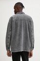 American Vintage camasa din bumbac MJAZ06AH24 gri AW24