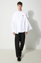 Bavlnená košeľa Kenzo Boke Flower Crest Shortsleeve Shirt FE65CH1239LO.01 biela AW24