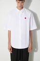 Bavlnená košeľa Kenzo Boke Flower Crest Shortsleeve Shirt FE65CH1239LO.01