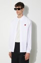 Kenzo koszula bawełniana Boke Flower Crest Shirt biały FE65CH4109LI.01
