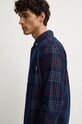 Одежда Хлопковая рубашка Pepe Jeans MARCUS PM308726 тёмно-синий