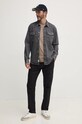 Pepe Jeans camasa jeans BROOKS PM308767 gri AW24