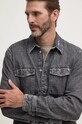 Pepe Jeans camasa jeans BROOKS gri PM308767