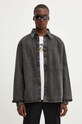 Diesel camasa jeans S-BRANDO-PEELOFF gri A14103.0CHBS