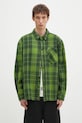 Wood Wood cotton shirt Day Heavy Flannel Shirt GOTS cotton green 10325302.5167
