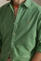 Polo Ralph Lauren koszula bawełniana zielony 710805564