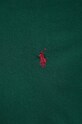 Бавовняна сорочка Polo Ralph Lauren 710805564 зелений AW24