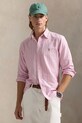 Bavlněná košile Polo Ralph Lauren regular růžová 710928918