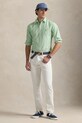Ρούχα Βαμβακερό πουκάμισο Polo Ralph Lauren 710928918 πράσινο