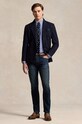 Odzież Polo Ralph Lauren koszula bawełniana 710953702 niebieski