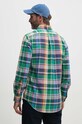 Одежда Хлопковая рубашка Polo Ralph Lauren 710953708 зелёный