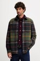 Barbour kurtka koszulowa nieocieplane zielony MOS0400