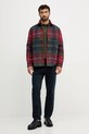 Barbour kurtka koszulowa MOS0400 czerwony AW25