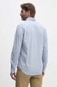 Sisley camasa din bumbac albastru 5B8SSQ03T