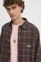 Kaotiko camicia in cotone AP004.01.1900 marrone