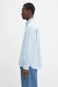 Бавовняна сорочка A.P.C. Chemise Mateo Logo COHAH.H12599 блакитний AW25