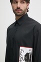 Karl Lagerfeld camasa negru 544600.605953