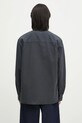 Odzież A.P.C. koszula bawełniana Chemise Mateo Logo COHAH.H12599.IAF niebieski