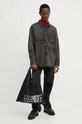 Traper košulja MM6 Maison Margiela SH2DT0009.S30848 siva AW24